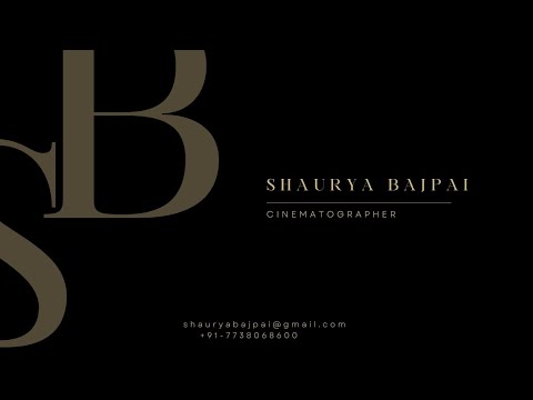 Shaurya Bajpai Showreel