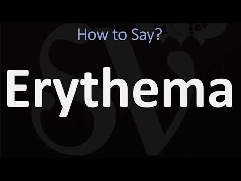 How to Pronounce Erythema? (CORRECTLY)