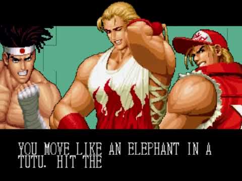 King of Fighters '95, The (PSX) Team Fatal Fury Longplay & All Endings