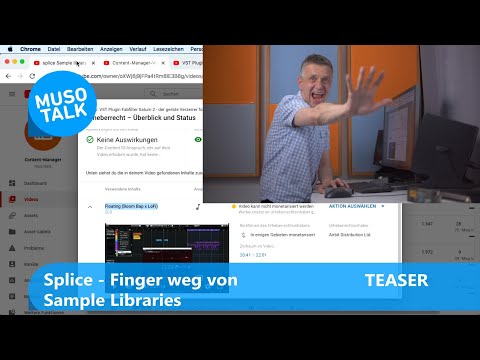 Splice - Caution and Keep Your Hands Off Sample Libraries - Part 1 TEASER
