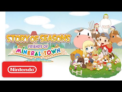 STORY OF SEASONS: Friends of Mineral Town - Launch Trailer - Nintendo Switch