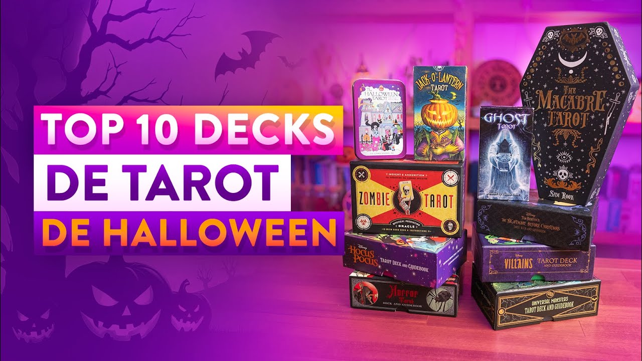 TOP 10 DECKS de TAROT de HALLOWEEN que Você Precisa Conhecer! 🎃