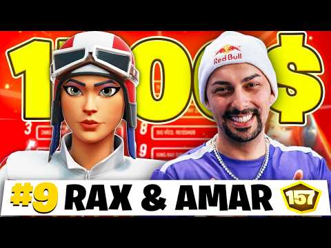 HOW I CARRIED AMAR TO 1500$ IN THE REDDYSH RUMBLE 🏆