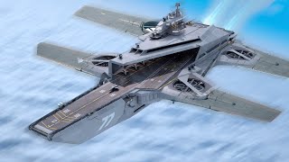 US Billions $ FLYING Aircraft Carrier: World Is Shocked!