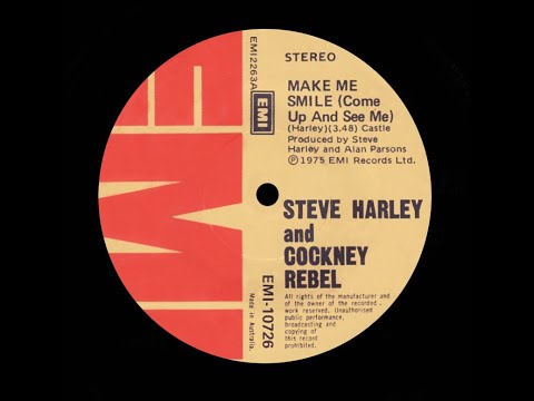 Make Me Smile (Come Up And See Me) – Steve Harley & Cockney Rebel – 1975 (Original Stereo)