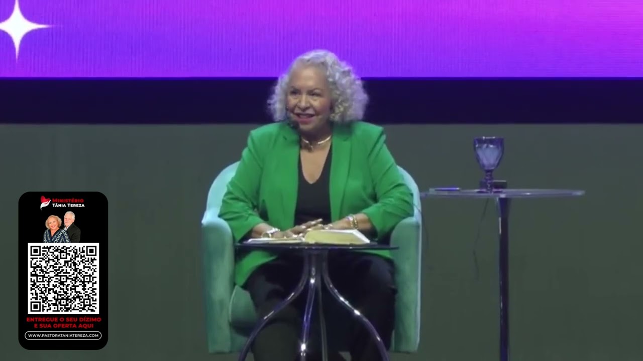 O QUE ENCOBRE A TRANSGRESSÃO JAMAIS PROSPERARÁ | PASTORA TÂNIA TEREZA