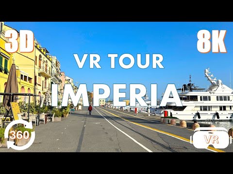 Imperia, Italy - VR 360° Travel Video in 8K