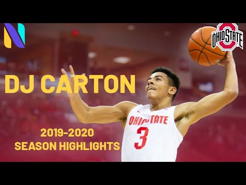 DJ Carton Ohio State Buckeyes 2019-2020 Highlight Montage | NEWEST MARQUETTE Golden Eagle