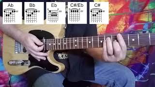 BUSTIN&#39; OUT FOR ROSEY GUITAR LESSON - How To Play Bustin&#39; Out For Rosey By Tommy Bolin