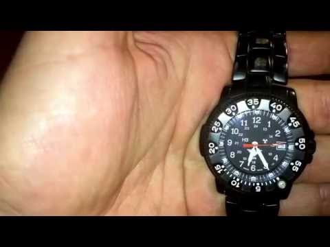 How to use elapsed time control of your diving watch KHS
