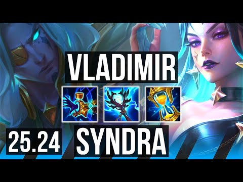 VLADIMIR vs SYNDRA (MID) | KR Master | 25.24
