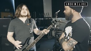 Backline with Aaron Pauley - Bassist with Of Mice & Men
