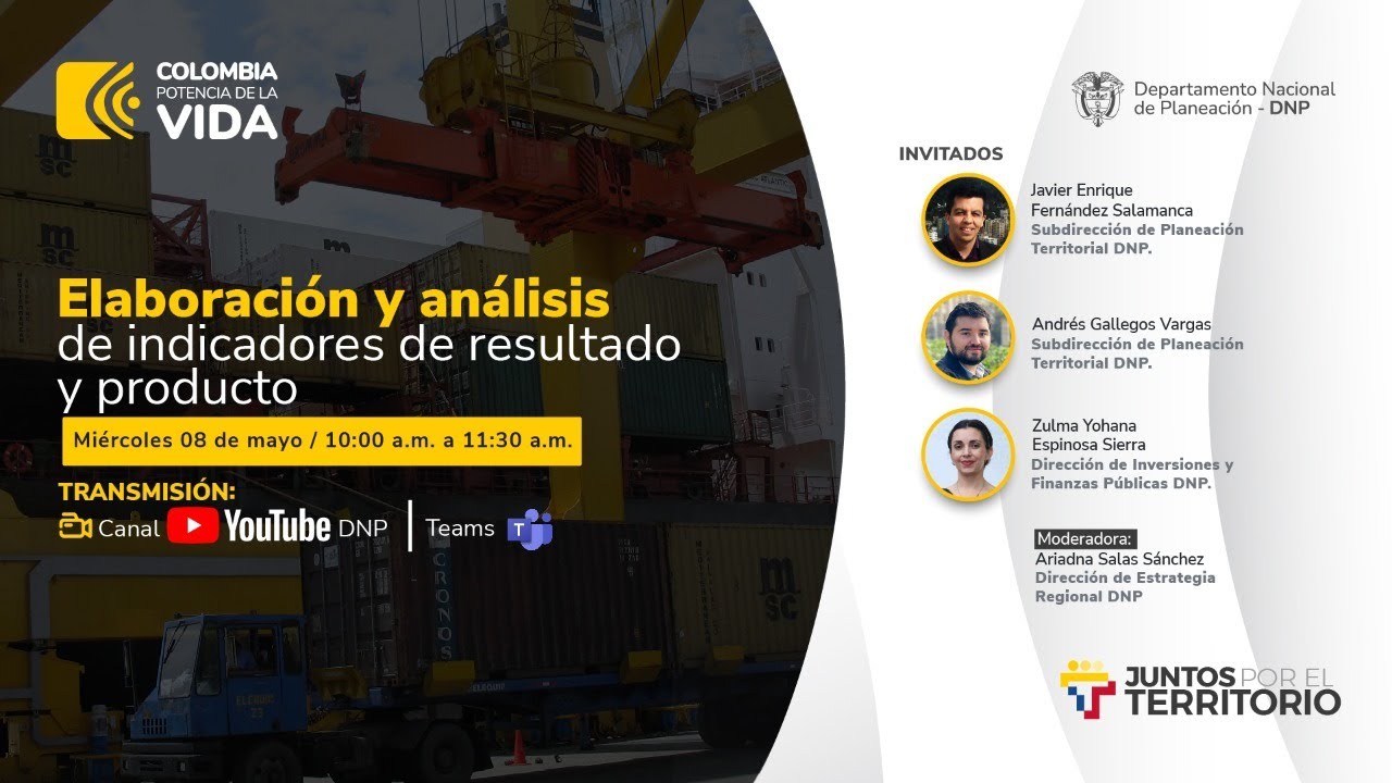 Elaboración y análisis de indicadores de resultado y producto