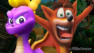 Mario & Sonic and Crash & Spyro tribute 2 - Run in Circles
