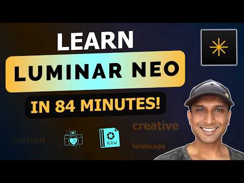 Luminar Neo Tutorial for Beginners 🧡 CREATIVE AI PHOTOGRAPHY