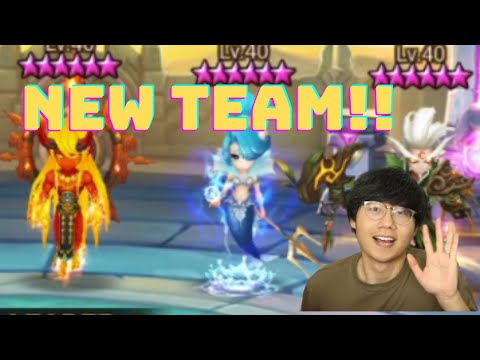 MY NEW TESARION, TETRA, TARANYS TEAM AFTER FRR[1-2-2021] - SUMMONERS WAR