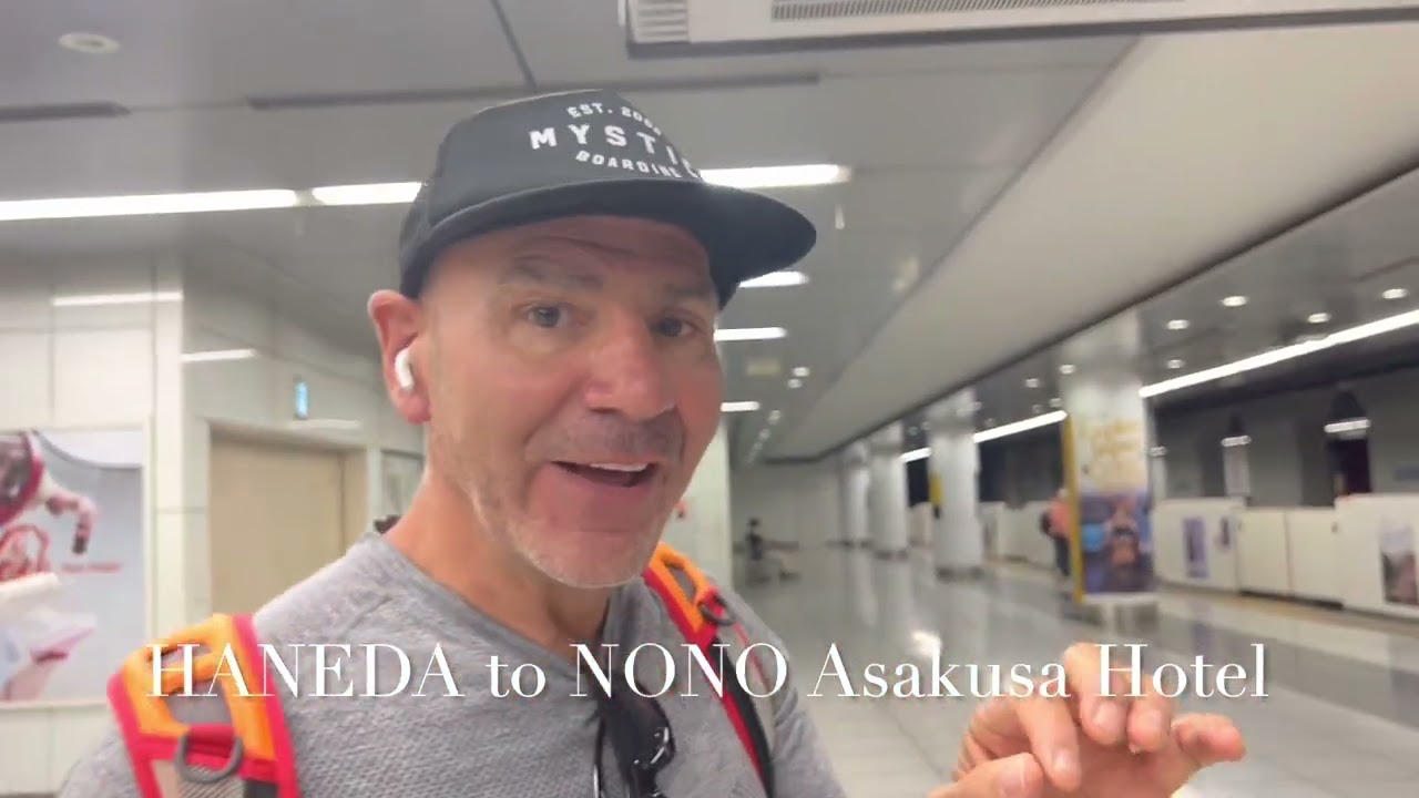 Getting from Haneda airport in Tokyo to nono Asakusa hotel￼