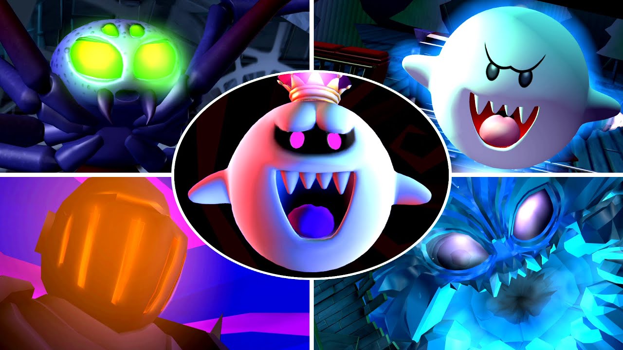 【ルイージマンション2HD】全ボスオバケ戦闘まとめ