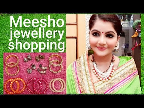 Meesho jewellery shopping haul for diwali | RARA | earn money at home with meesho | must watch | Video