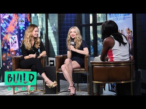Amanda Seyfried And Lily James Chat About "Mamma Mia! Here We Go Again" (With Our Pre-Show, The BUIL