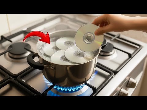 Millionen kennen dieses Geheimnis nicht! CDs auskochen ist eine Goldgrube | geniale Erfindung