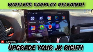 Upgrading Your Jeep Wrangler to Wireless CarPlay with Eonon GPA13