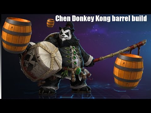 Chen and the Donkey Kong keg smash build