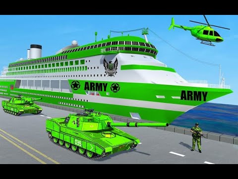 US Army Ship Transport:Tank Simulator Games