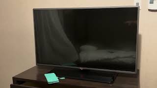LG TV boot animation