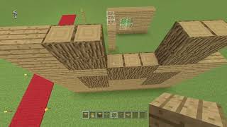 木のモダンハウスの作り方マイクラ建築*