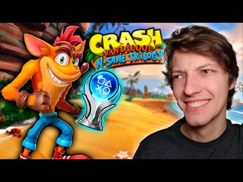ESSA PLATINA ERA PRA SER DIFÍCIL? (CRASH BANDICOOT)  - REVI PLATINA (RTP)