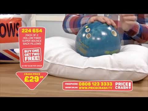 PriceCrash.tv - Super Bounce Back Pillows