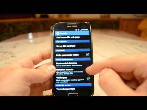 comment installer android market sur samsung galaxy y