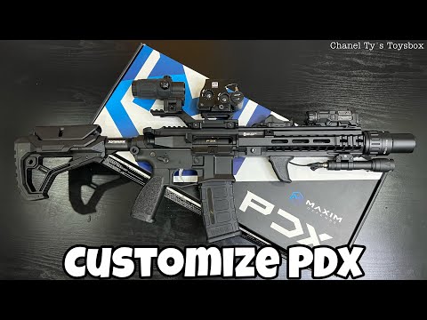 Customize Gel Blaster M4A1 Black V8 Metal Full Auto blow back