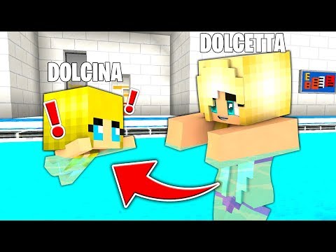 DOLCETTA INSEGNA MIA FIGLIA A NUOTARE!! - Minecraft ITA Roleplay