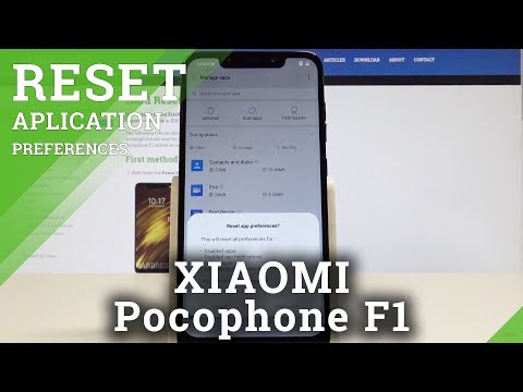 How to Reset App Preferences on XIAOMI Pocophone F1 - Restore App Settings