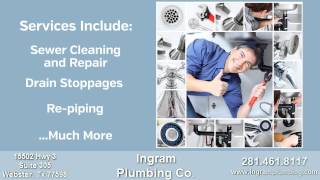 preview picture of video 'Webster Tx Plumber  A Plumber You Can Trust - Worry Free Plumbing Repair'