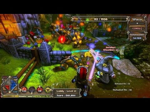 Dungeon Defenders Second Wave on Android 11