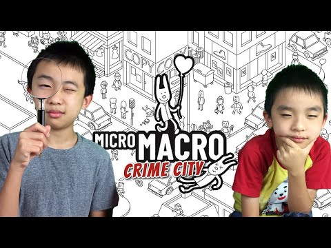 MicroMacro Crime City Board Game Unboxing and Review | Pegasus Spiele