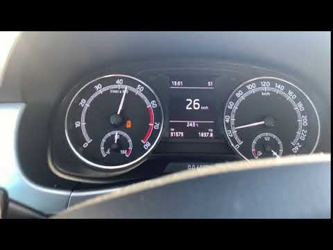 Skoda Fabia III (facelift 2018) 1.0 TSI (110 Hp) DSG 0-100 Acceleration test
