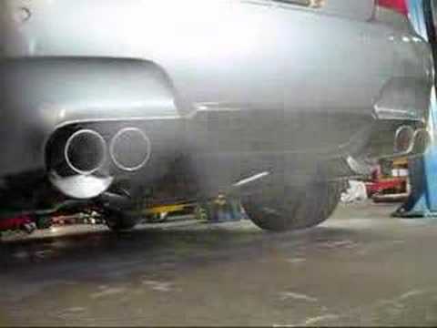 BMW E60 M5 with Evosport Complete Race Exhaust