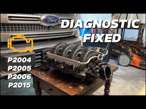 Intake Manifold Runner Control Fix - 2015-17 F150 (P2004, P2005, P2006, P2015)