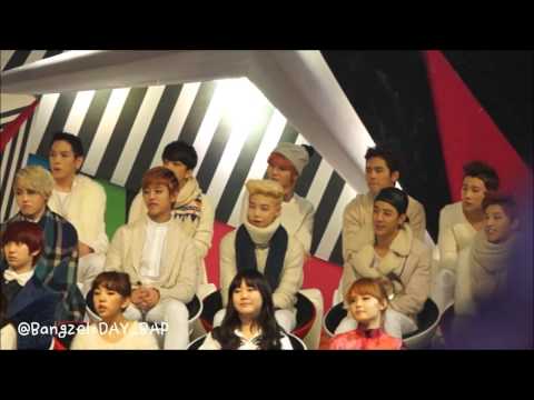 Idols watching 2NE1& CL's Performances - SBS Gayo Daejun 2013