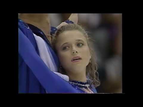 1995 International Team Challenge - Pairs Free Skate - Elena Berezhnaya & Oleg Shliakhov (World)