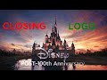 HD Post 100th Anniversary Walt Disney Pictures Closing Logo 2024