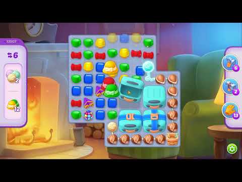 Homescapes Level 13507 No Boosters Gameplay #Bubunka