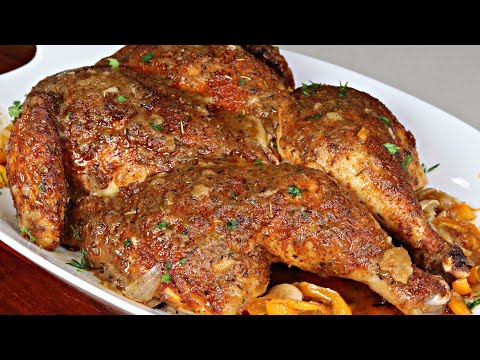 Juicy OVEN Roasted Chicken | How To Bake A Whole Chicken Easy