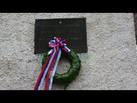 80. obletnica smrti Mirka PERC - Maksa, Vojsko 01.04.2025