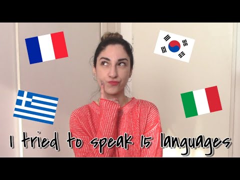 I TRIED TO SPEAK 15 LANGUAGES | Mica Vaarz