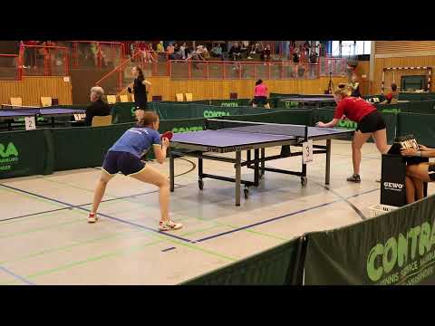 Klara Bruns vs Sally Maribo (P1) | TT-NM  Damen 2022 MVI 1912MVI 1917